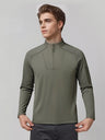 Half Zipper Stand Collar Outdoor Sweatshirts&Hoodies