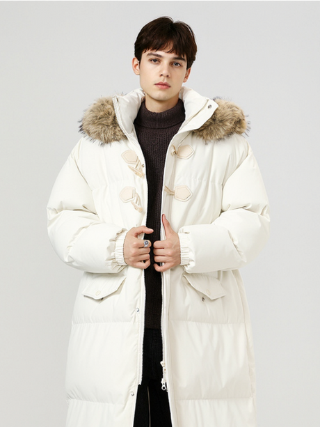 Extended Thickening Protection From Cold Keep Warm Mid-length Coat