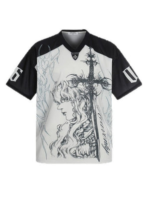 Japanese Manga Gothiabi Cartoon Printed Ins T-shirts