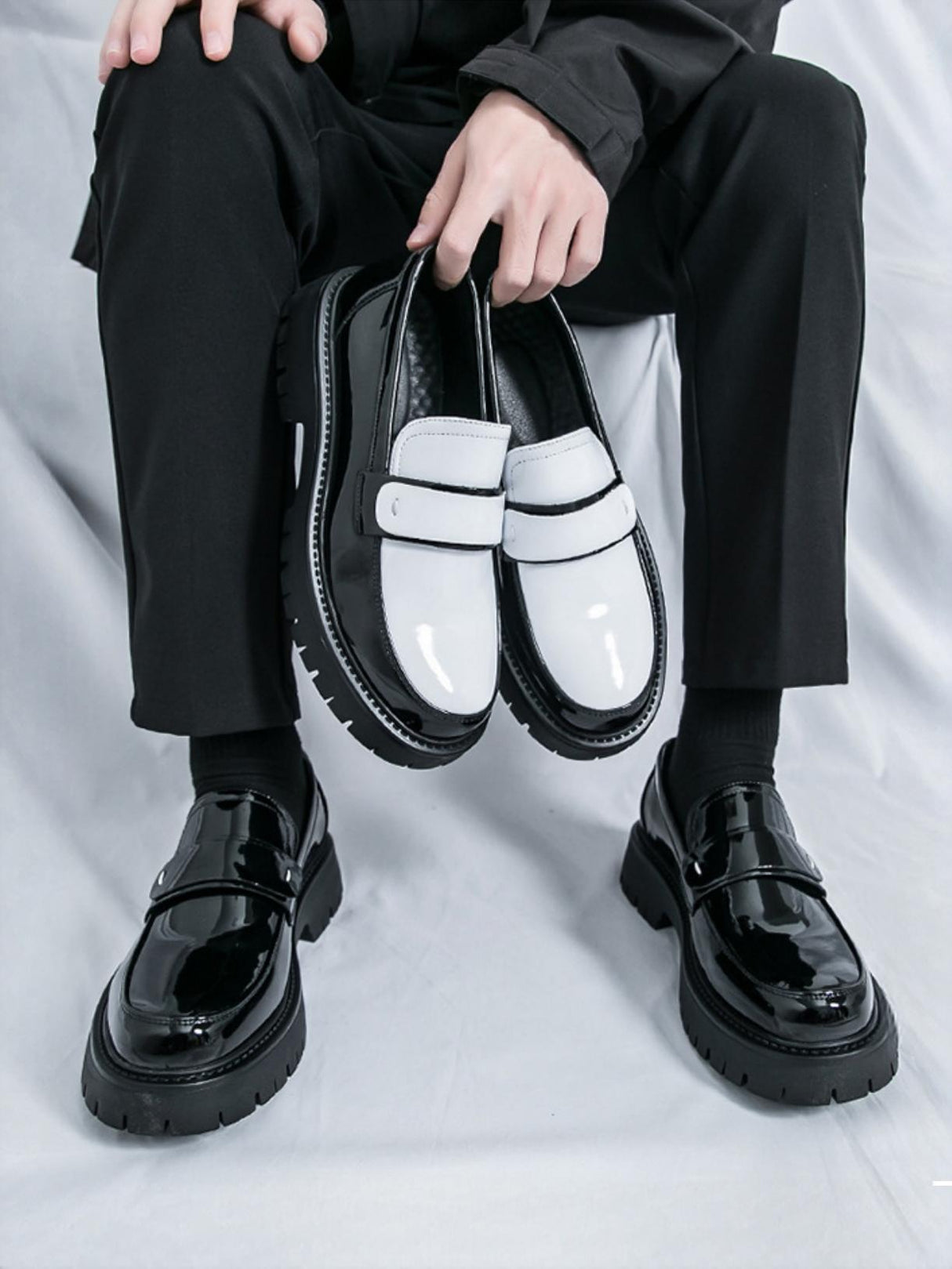 Mocassins à plateforme