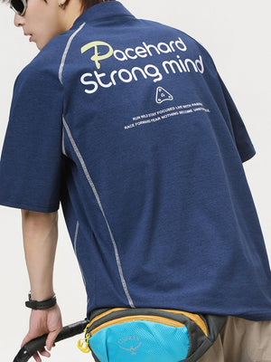 Color-blocked Lightweight Loose-fit T-shirts