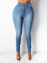 Stretch High-waisted And Slimming Pencil Pants Jeans