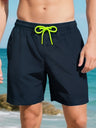 Outerwear Solid Color Quick-drying Breathable Beach Shorts