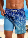 Double Layer Printed Quick-drying Water-repellent Beach Shorts