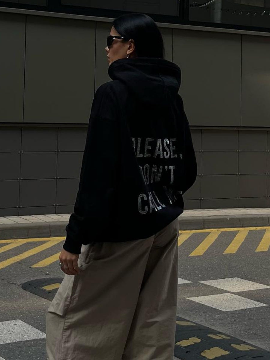 Liber Autumn women's letter printed hoddies