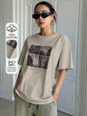 Printed Hand-painted T-shirt