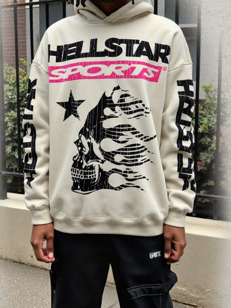 Plush Printed Hoodies