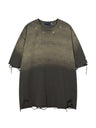 Distressed Ins Loose-fit Vintage T-shirts