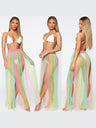 Sexy See-through Beach Skirt With Straps