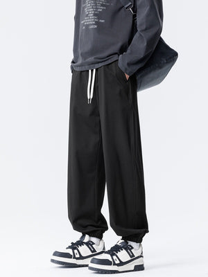 Versatile Loose-fit Foot Binding Cooling Sensation Pants