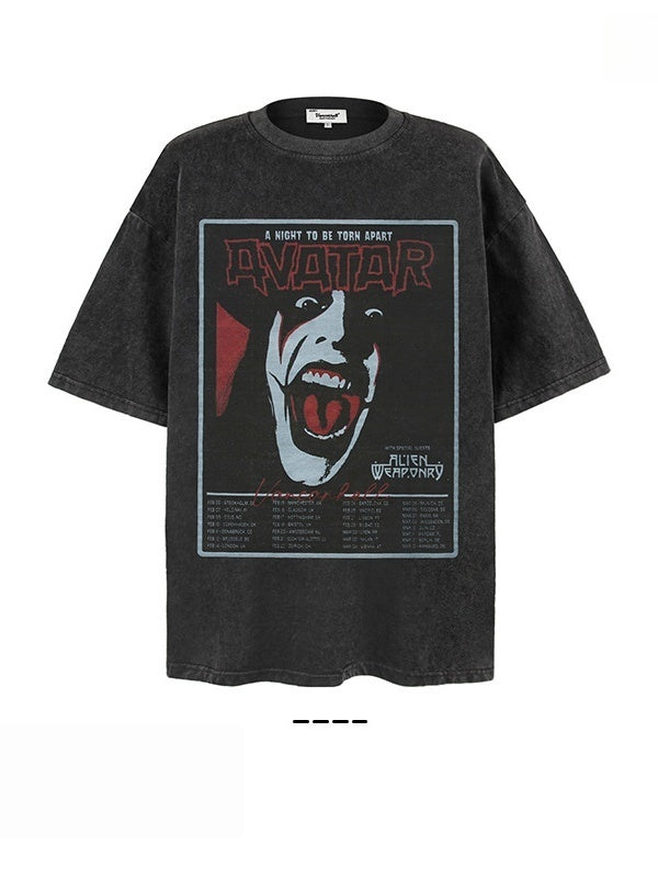 Liber Summer Neutral Printed Figure T-shirts