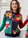 Christmas Patterns Bell Snowflake Sweaters