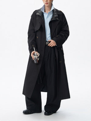 Longline Loose-fit Trench Coats