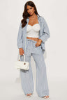 Casual Everyday High-waisted Trouser Suit