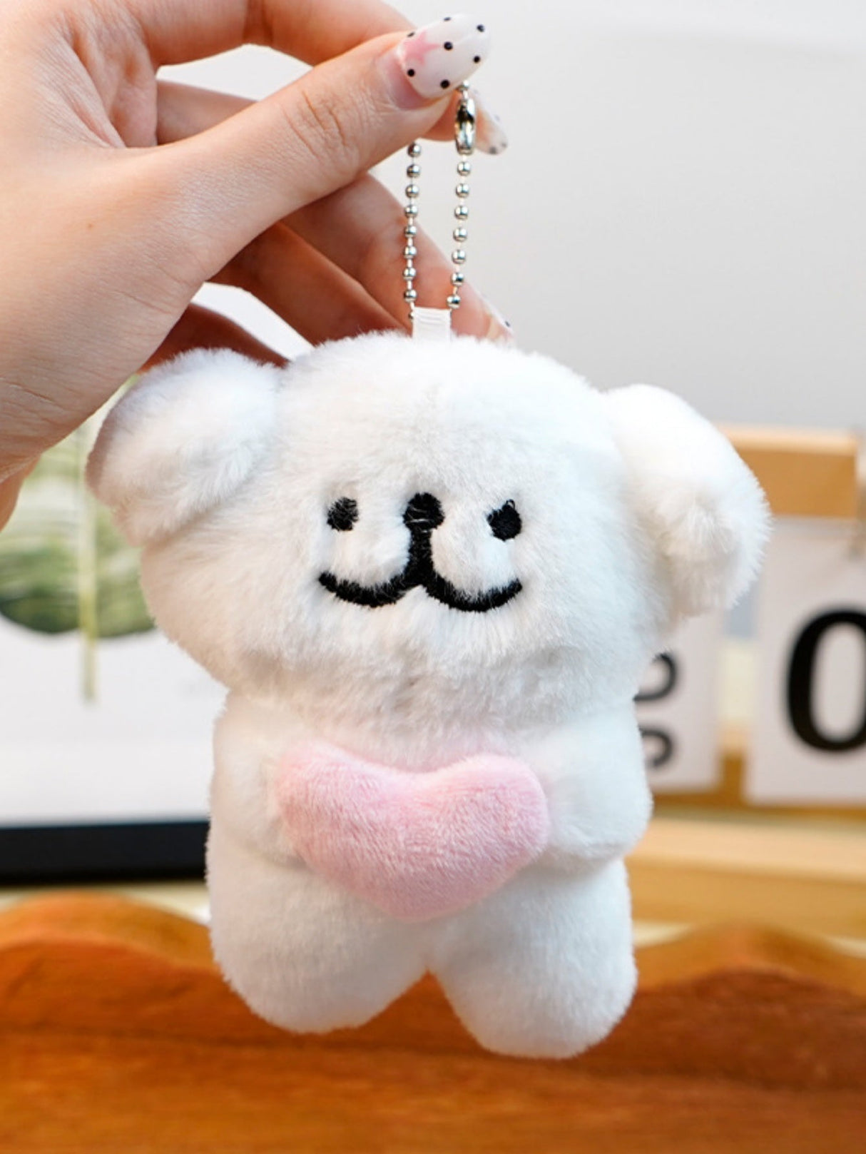 Puppy Plush Toy Keychain