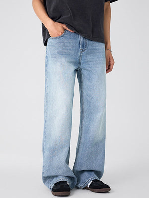 Liber Summer Men's Pocket decoration Jeans