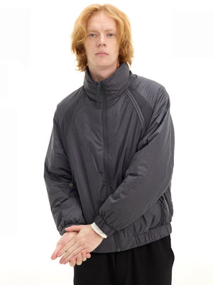 Lightweight Fleece Windproof Keep Warm Cleanfit Splicing Loose Thickening Cotton Clothes