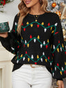 Christmas Colorful Lights Colorful Lights Sweaters