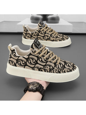Liber Four Seasons Printed Men's Casual Sneakers