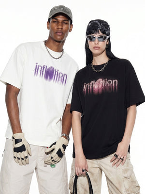 Letter Printed T-shirts