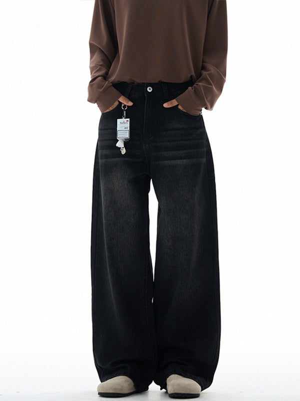 Liber Autumn Neutral wear Pocket decoration Jeans