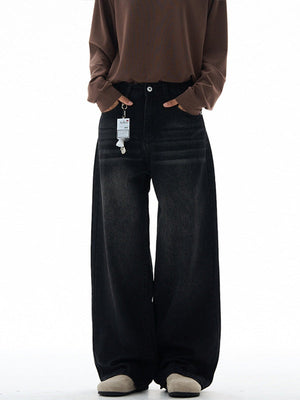 Liber Autumn Neutral wear Pocket decoration Jeans