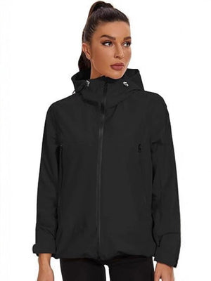 Hooded Waterproof Light Portable Raincoat Windproof Windbreaker