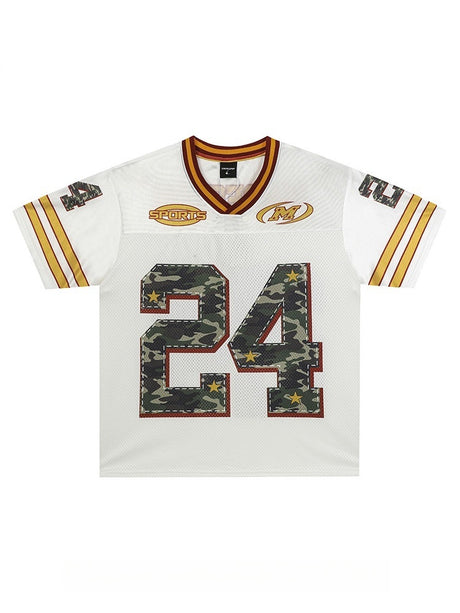 Camouflage Printed Ins T-shirts