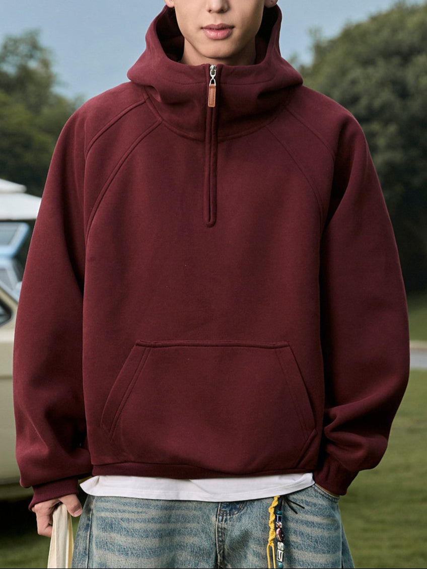 Liber Autumn Men's Zipper decoration Solid Color Jackets