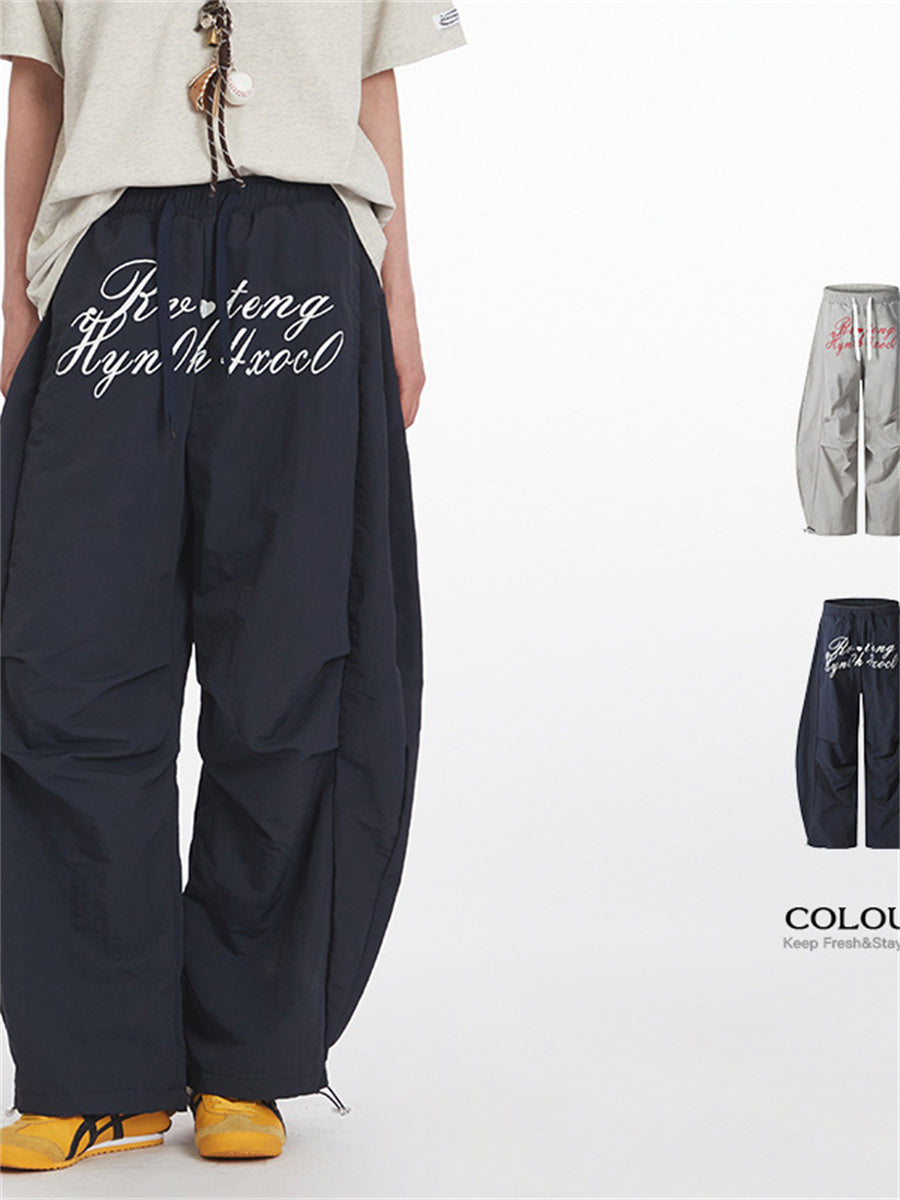 Liber Summer Women's Printed Letter Pants