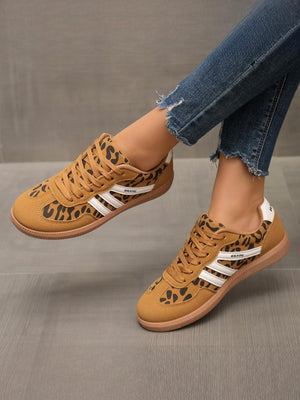 Retro Color-blocked German Training Shoes And Sneakers