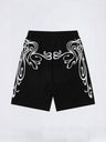 Vibe Hip Hop Embroidery Loose-fit Five Points Shorts