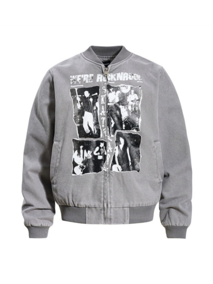 Liber Autumn Neutral wear Printed Jackets