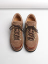 AKAIFUxUGLYBROS Collaboration Low-top Genuine Leather Goodyear V-sole Outdoor Workwear Derby Boots, Unisex.