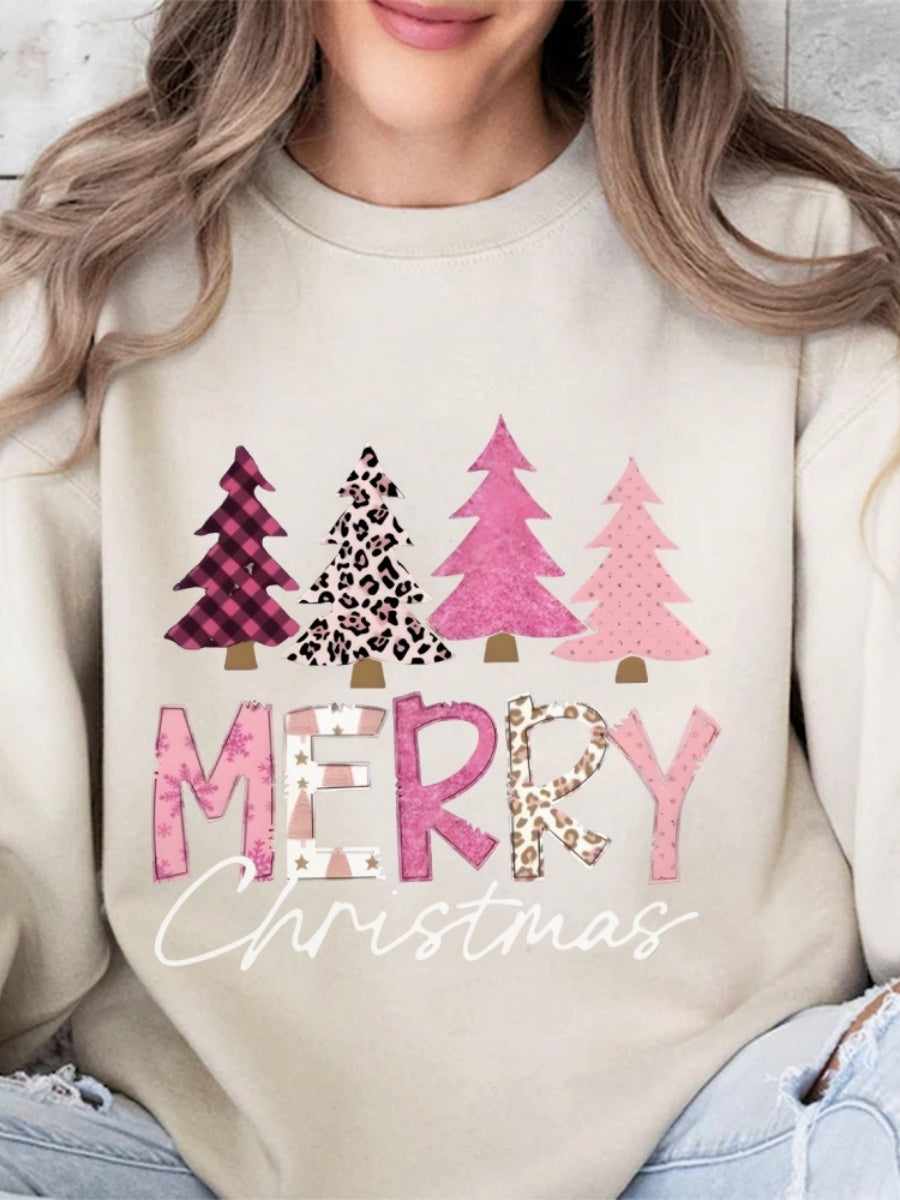 Christmas Printed Sweatshirt