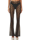 Lace See-through Sexy Mesh High-elasticity Trousers