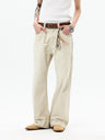 Retro Washed Loose-fit Straight-fit Cleanfit Jeans