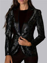 Embossed Fabric Grace Commuting Banquet Blazers
