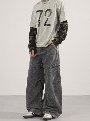 Liber Autumn Neutral wear Pocket decoration Other Cargo Trousers