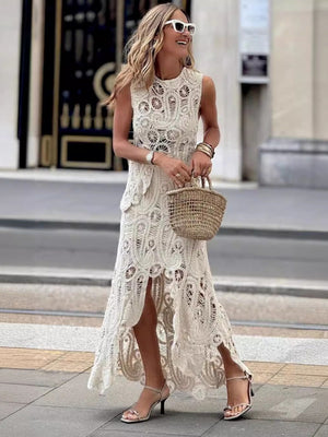 Hollow Irregular Lace Chain Link 3D Effect 2-piece Sets