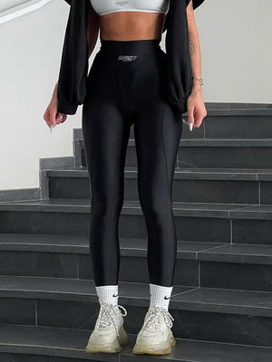 High Waist Tight Fit Yoga Fitness Pants