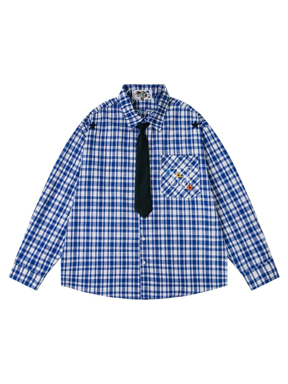 Tie Plaid Shirts