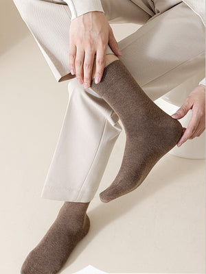 Four Seasons Antibacterial Breathable Anti-odor Medium Tube Socks