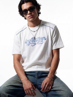 Applique Color-blocked T-shirts