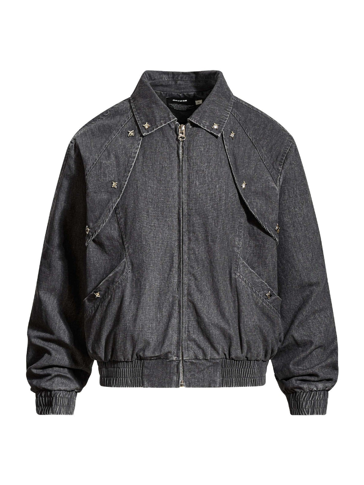 Harrington Short Lapel Workwear Fabric Jackets