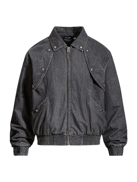 Harrington Short Lapel Workwear Fabric Jackets