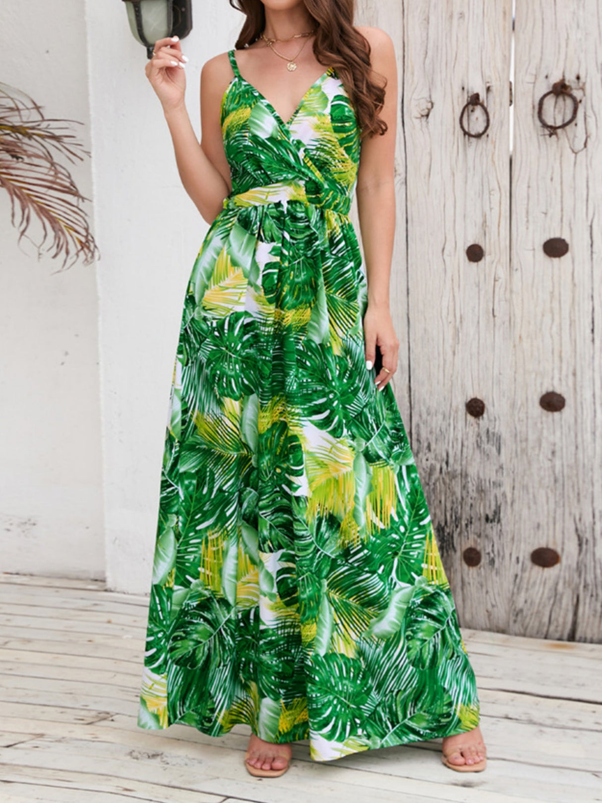 Robes maxi bohèmes à imprimé floral