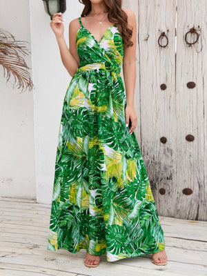 Robes maxi bohèmes à imprimé floral