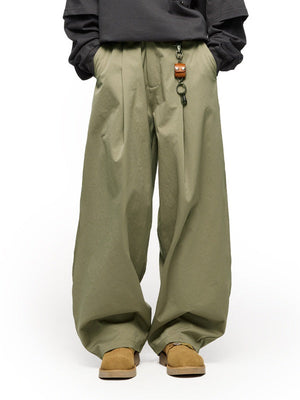 Liber Autumn Men's Solid Color Pants