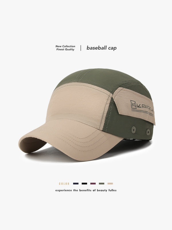 Lightweight Quick-drying Color Blocking Baseball Caps